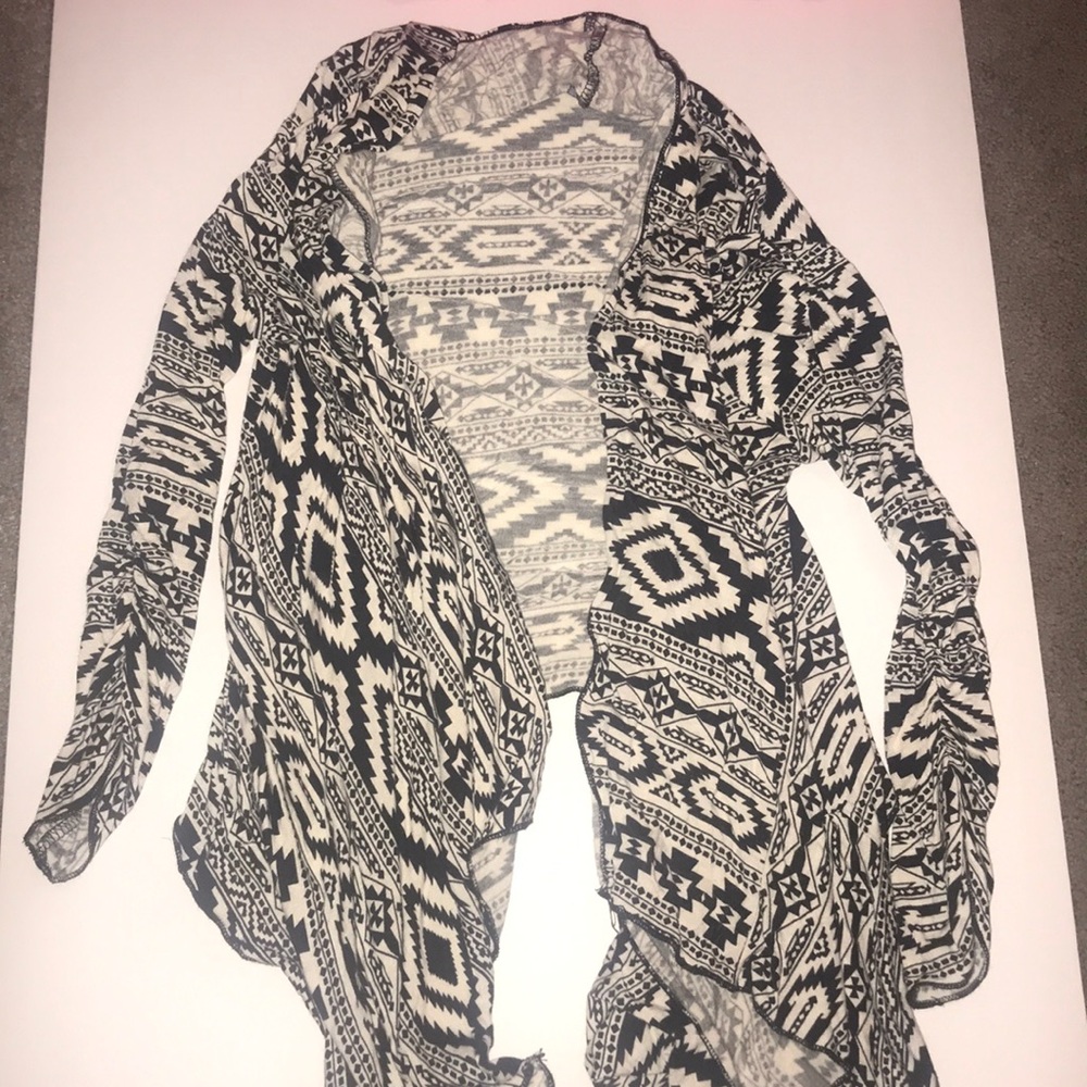 Multi-colored cardigan